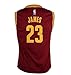 Outerstuff NBA Cleveland Cavaliers Lebron James Youth Boys Replica Player Road Jersey, Medium (10-12), Burgundy