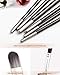 Paint Brushes Set for Acrylic Oil Watercolor, Body and Artist Face Professional Painting Kits with Synthetic Nylon Tips, 10 Pieces Perfect for Artists, Painters, Kids, Students and Beginner - Tdbest