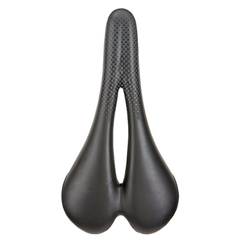TERRY Falcon Y Saddle for Men – Made for Performance-Level Riders in Search of Comfort and Speed, Distance – Black/Black