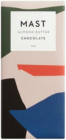 MAST BROTHERS Almond Butter Chocolate Bar, 2.5 OZ