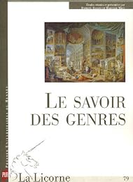Le  savoir des genres