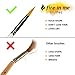 Art Paint Brushes for Acrylic Painting Watercolor Oil Gouache - Body and Face Paint Brushes for Adults Kids. Best Artist Paint Brush Set of 7 pcs