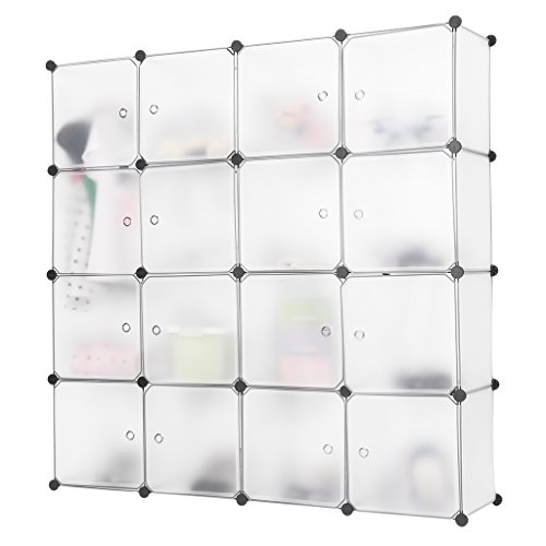 Langria 16 Storage Cube Organizer Plastic Cubby Shelving Import