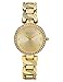 SO&CO New York Women's 5062.2 SoHo Quartz Stainless Steel 23K Gold-Tone Chain Link Crystal Accented Bracelet Watch