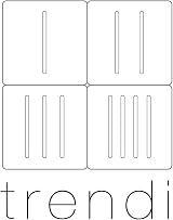 Trendi 2 Gang 2 Way 240V Glass Gloss White Rocker Light Switch ART-SS4WH view 5