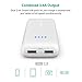Phone Charger RAVPower 12000mAh Power Pack Portable Charger Dual 2.4A Output Phone Battery Pack (2A Input, Li-polymer Battery, iSmart 2.0 Port, Power Pack) for iPhone 8, iPhone 7 Plus, S8, Tablet