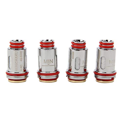 Uwell NUNCHAKU Coil 0.4Ohm Elektronische Zigarette Zerstäuberkern Tankspulenkopf Vape Zubehör (4 PACK - NUNCHAKU 0.4Ohm – Bild 3