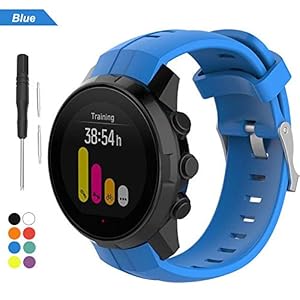 Bemodst Strap voor Suunto Spartan Sport Series Smartwatch, Vervanging Accessoires Siliconen Horloge Polsband Armband…