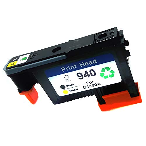 Jalada 2 Pack HP940XL 940 Printhead for HP Officejet Pro 8000 8500 Hp 940 Print Head C4900A C4901A for HP Officejet Pro 8000 8500 8500A 8500A Plus 8500A - Thumbnail 2