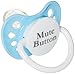 Mute Button Pacifier (Baby Blue)