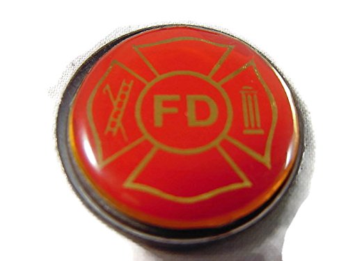 FD FIRE DEPARTMENT LOGO ON SWITCHBLADE GOLF DIVOT TOOL NEW