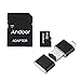Andoer 32GB Class 10 Memory Card TF Card + Adapter + Card Reader USB Flash Drive with plastic box for Camera Car Camera Cell Phone Table PC GPS
