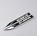 Mr-car 2Pcs Lexus Motors Blade Decal Landmark 3D Logo Emblems Badge car Metal Stickers