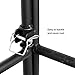 Rear Hitch Cargo Carrier Folding Basket with High Sides 2'' Receivers Rear Foldable Cargo Rack Luggage Basket Trailer Holder