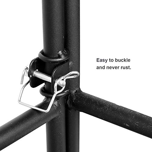 Rear Hitch Cargo Carrier Folding Basket with High Sides 2'' Receivers Rear Foldable Cargo Rack Luggage Basket Trailer Holder - Thumbnail 3