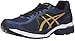 ASICS Men's Gel-Flux 3 Running Shoe, Dark Navy/Rich Gold/Black, 10 M US