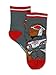 Super Hero Adventures Spider-Man Boys 6 pack Athletic Crew Socks (2T-3T, Multi)