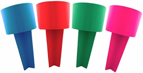 Beach Drink Cup Holder Sand Coaster – 4 Pack by Amazing Tot