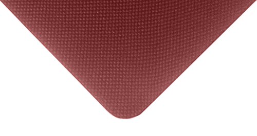Kitchen Anti Fatigue Mat Standing Desk Mat - SoftSaver 20 x 42 Inches - Floor Mat Sit Stand Workstation Office Floor Mats - Non-Slip Grip Red Mat