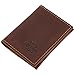 Minimalist Wallet Slim Front Pocket Wallets For Men Genuine Leather Wallet - Red Brown
