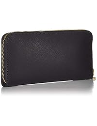 Calvin Klein Artículo clave Saffiano - Cartera con cremallera (tamaño grande)