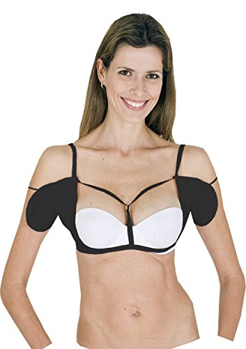 Stay-Rite Garment Shields (Small, Black)