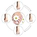 MARNUR Bunion Corrector Pads Kit with Bunion Relief Socks Sleeves and Toe Separators Spacers Straighteners Splint for Bunion Pain, Hallux Valgus and Aid surgery Treatment