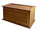Francois et Mimi Pure Bamboo Retro Vintage Style Bread Box, Bread Bin