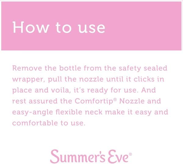 SUMMER’S EVE EXTRA CLEANSING DOUCHE VINEGAR & WATER 4.5 OUNCES BOTTLES (PACK OF 3)