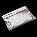 Meetory 100 PCS Christmas Mini Gutter Hang Hooks Weatherproof Plastic S Clip Hooks for Xmas Decoration Outside String Lights