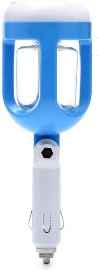 ToiM Car Vehicle Air Humidifier Aroma Essential Oil Diffuser (Blue)