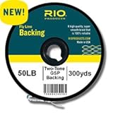 Rio 2-tone Gel Spun Fly Fishing Backing 50lb