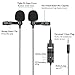BOYA PC Microphone Dual-Head Lavalier for Smartphones Cameras, 157 Inches/4m Universal Mic with 1/8 Adapter for iPhone 11 X 8 7 Canon DSLR Camcorders Audio Recorder Podcast YouTube Video Livestream