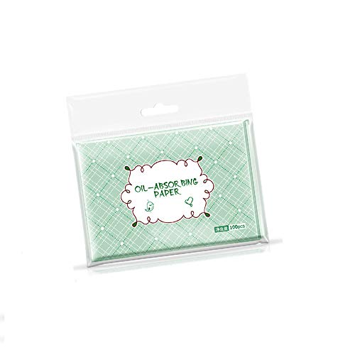 Tcplyn Premium Quality 100PCS/Pack Oil Absorbing Control Sheets Film Blotting Paper Face Makeup Clean