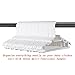 BTbetter 40 Pack Children's Plastic Hangers -11.6 Inch Length (30 cm) - Non Slip & Space Saving Designed To Fit fo Children and Babies (White)
