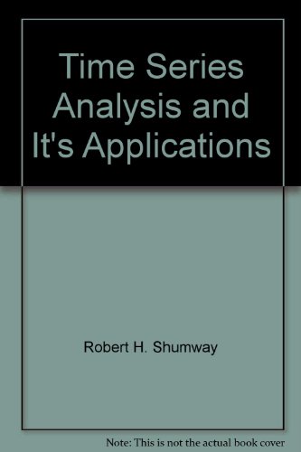 Time Series Analysis and Its Applications-cover
