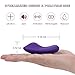 Wearable Vibrator with Wireless Remote Control for Clitoris Stimulation, Adorime Strong Vibration Portable G-Spot Stimulating Vagina Massager with Waterproof & Soft Silicone, Adult Toys for Couple Fun
