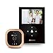 #1 Selling - VEIU Mini by Eques - Smart Video Doorbell & Door Viewer - Rechargeable and Easy Installation - Award Winning Digital Peephole WiFi Security Camera (Night Vision) - iOS & Android