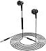 HOTWAV Headphones/Earphones/Earbuds Wired Earphones with Microphone Noise Cancelling in Ear Headphones Moving Coil Heavy Bass Earphones with Mic/Volume Control for Smartphone,Tablet and More...