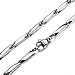 Jstyle Jewelry Stainless Steel Mens Chain Necklace for Men 3mm Wide 28 Inch