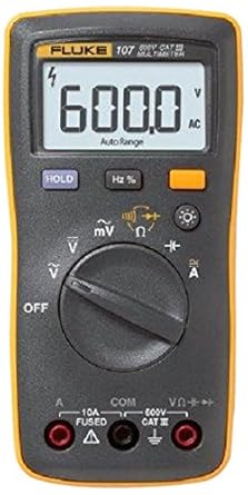 Fluke 107 Palm Sized Digital Multimeter