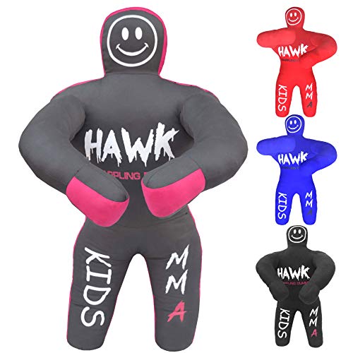 Kids Grappling Dummy for Kids BJJ Wrestling Dummy Punching Bag MMA