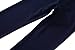Bienzoe Boy's School Uniforms Stretchy Polyester Adjust Waist Flat Front Pants