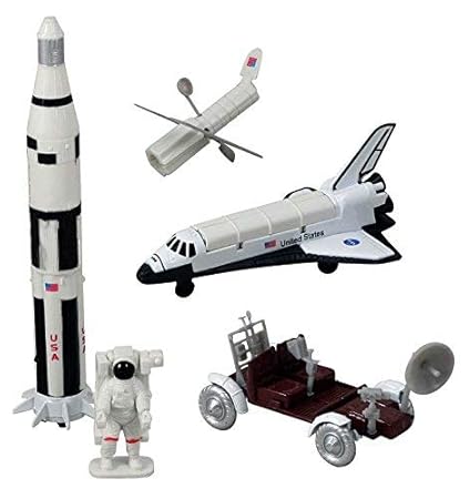 daron space adventure saturn v rocket model playset