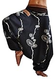 virblatt UNISEX harem pants elastic waistband S - L - Halluzination