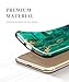 GVIEWIN Marble for iPhone SE 2020 Case/for iPhone 8 Case/for iPhone 7 Case, Ultra Slim Thin Glossy Soft TPU Rubber Gel Silicone Phone Case Cover (4.7 inch) (Green/Gold)