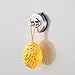 KES SUS 304 Stainless Steel Suction Cup Hook Single Coat Hook Removable Bathroom Shower Towel Hook Kitchen Wall Hook Strong and Heavy Duty Contemporary Style, Brushed Finish, A6260