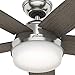 Hunter Fan Avia 54” Ceiling Fan with Burnt Walnut/Autumn Walnut Reversible Blades