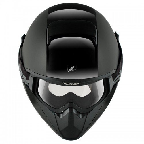 Shark Vancore Dual Black Motorcycle Helmet (M)