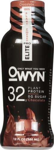 OWYN CHOCOLATE PRO ELITE PLANT PROTEIN SHAKE, 12 FZ